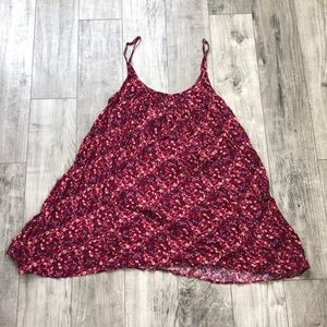 American eagle outfitters floral print tank dress